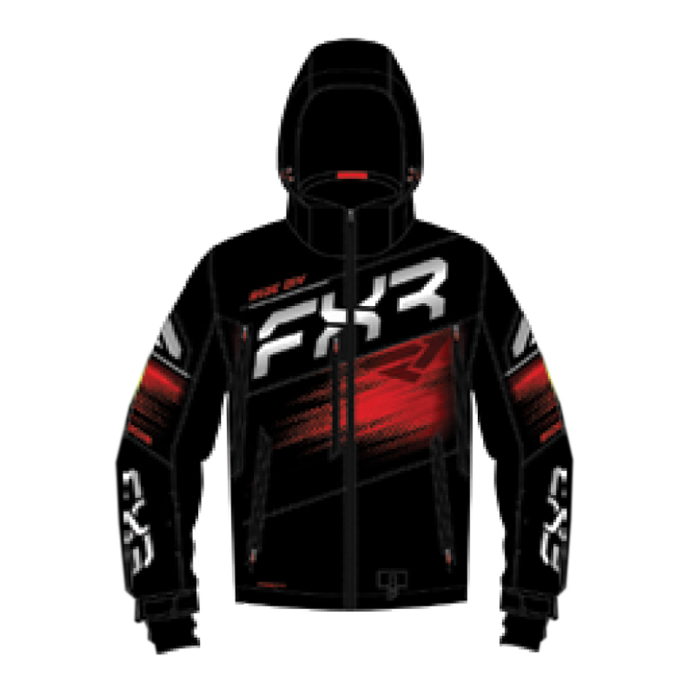 Куртка FXR Boost FX 2-в-1 с утеплителем Black/Red, L