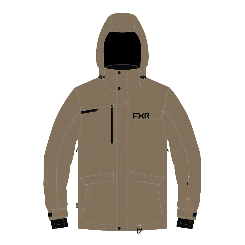 Куртка FXR Chute с утеплителем Canvas, XL