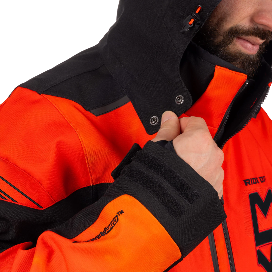 Комбинезон FXR Helium без утеплителя Black/Flame, XL