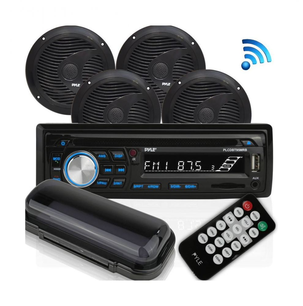 Купить аудиосистема магнитофон и 4 черные колонки для катера pyle plcdbt95mrb по цене  Низкие цены. Большой выбор. Доставка по всей России. Интернет-магазин в Москве. Только положительные отзывы!