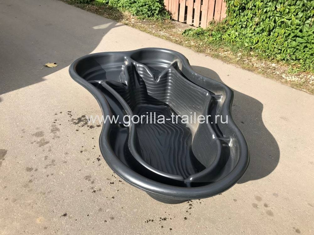 Пластиковый садовый пруд V-600 для дачи по низкой цене в Москве. Можете купить недорого искусственный пластиковый декоративный садовый пруд в наличии!Всего 5 200 р.
