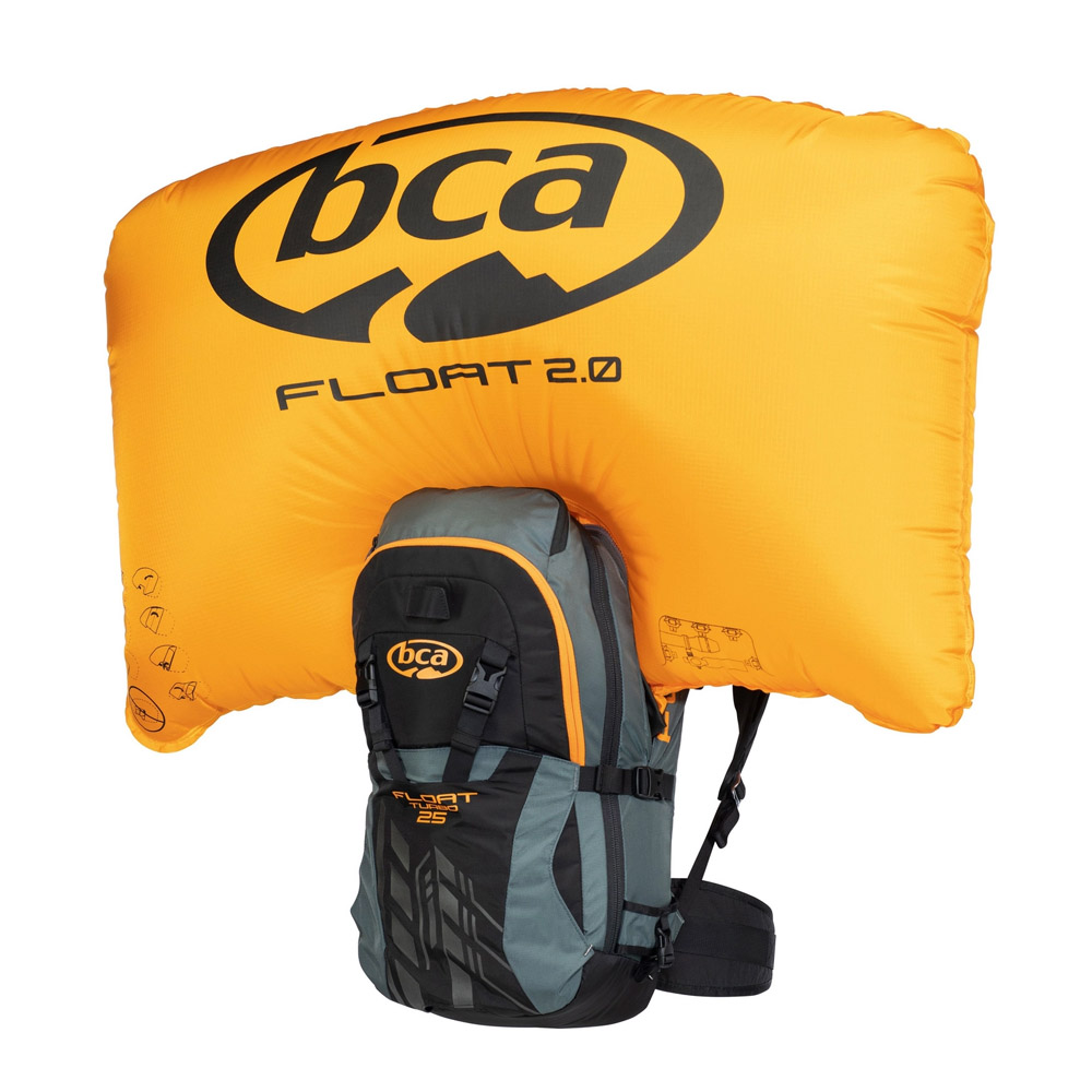 Рюкзак лавинный без баллона BCA FLOAT 2.0 25 Turbo Black, OS