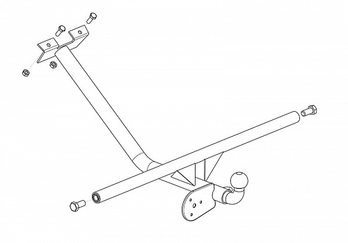 Купить фаркоп ваз 2105, 2107 1980-2010 - vaz-55 avtos по цене  Низкие цены. Большой выбор. Доставка по всей России. Интернет-магазин в Москве. Только положительные отзывы!