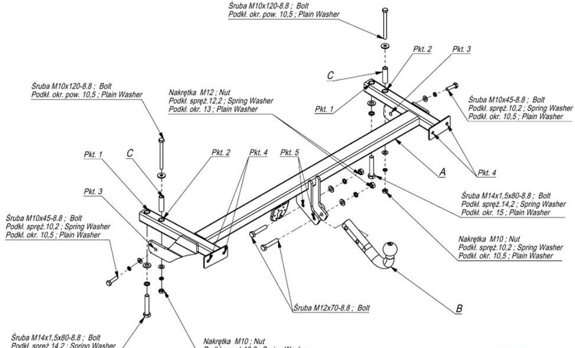 Купить фаркоп лада нива ваз 2121, 21213, 21214, 2131, lada niva 1976-2014 - l.104 imiola по цене  Низкие цены. Большой выбор. Доставка по всей России. Интернет-магазин в Москве. Только положительные отзывы!