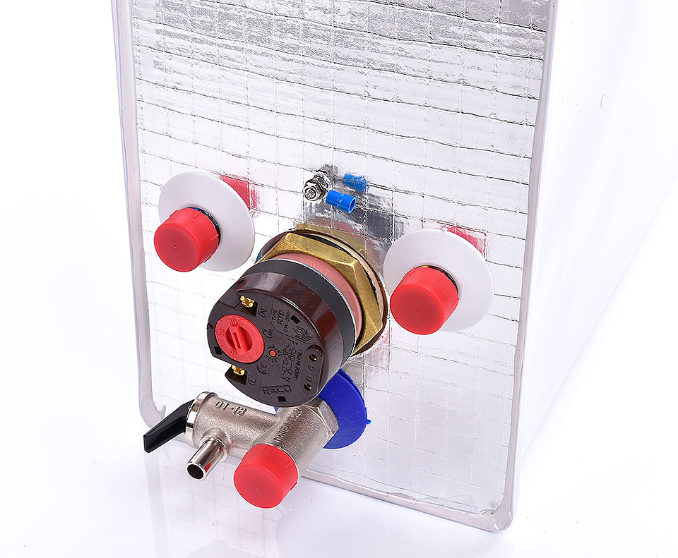 Купить бойлер 16 л 1200 вт прямоугольный с теплообменником. по цене  Низкие цены. Большой выбор. Доставка по всей России. Интернет-магазин в Москве. Только положительные отзывы!