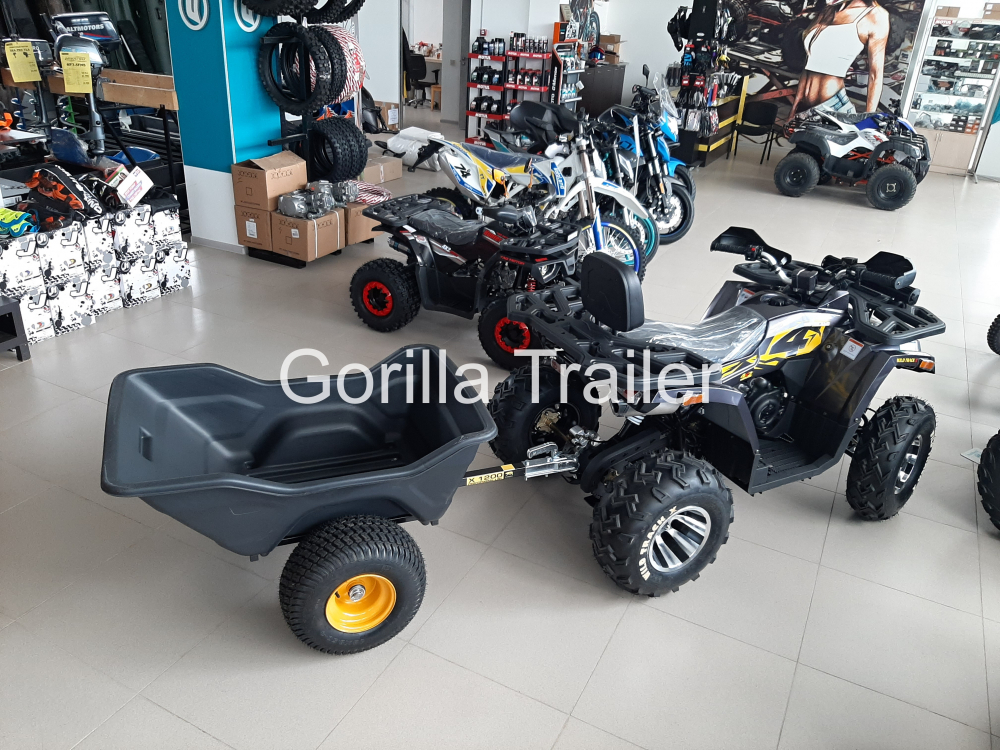 Прицеп для квадроцикла Solar Trailer HD 1200 для квадроцикла ATV по низкой цене в Москве. Можете купить недорого и в наличии!Доставка по России. Всего 36 700 р.