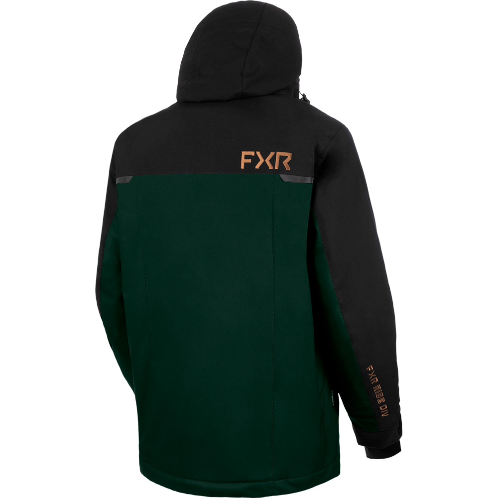 Куртка FXR Chute с утеплителем Black/Forest, M