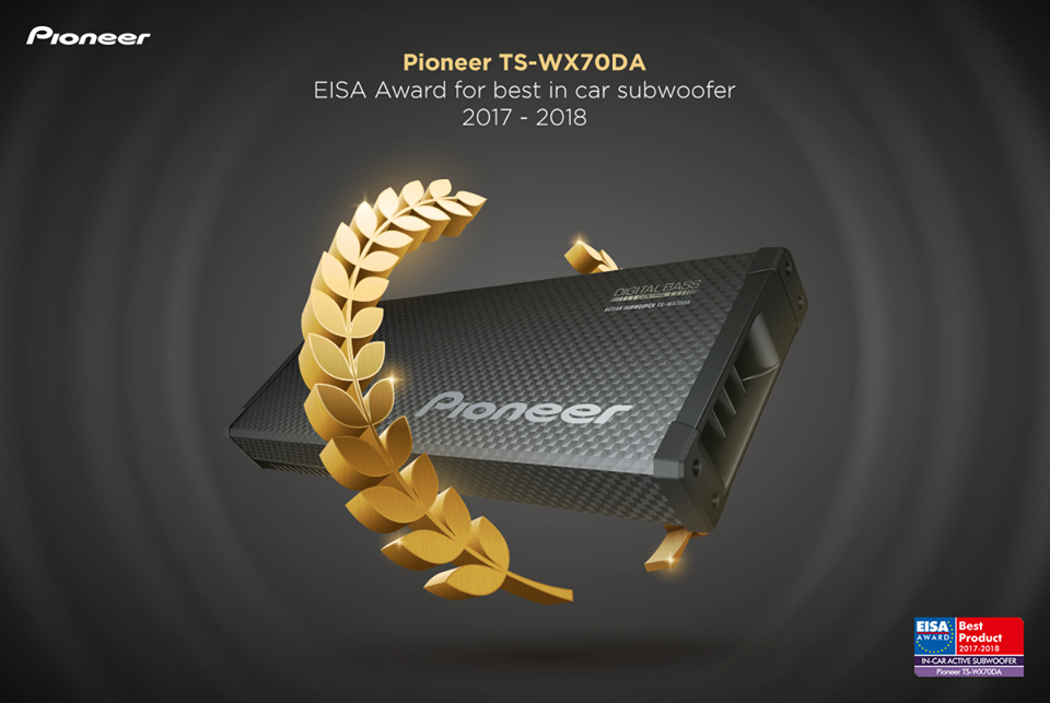 Автомобильный корпусной активный сабвуфер 12” (30 см) PIONEER TS-WX70DA