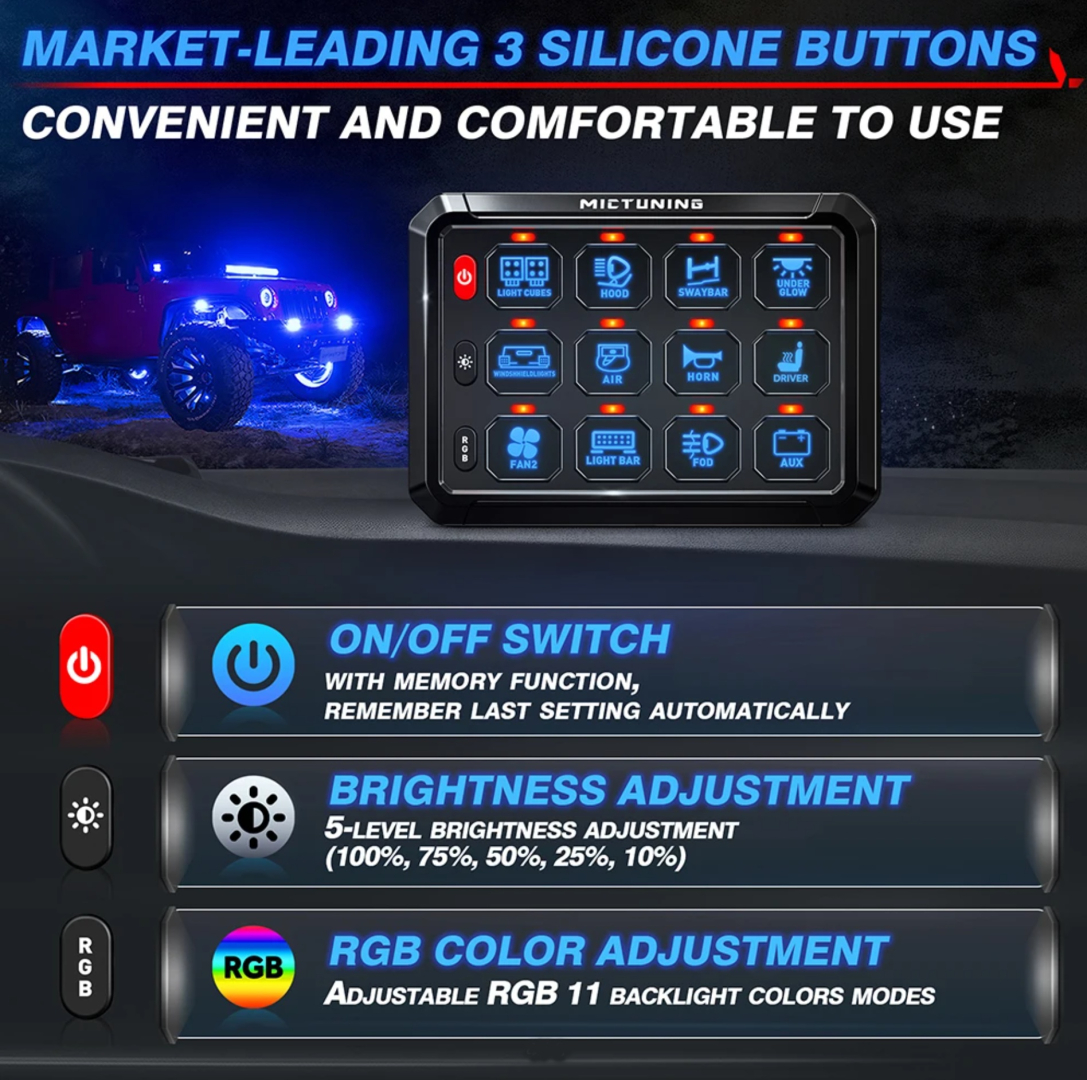 Купить панель катера 12 клавиш rgb переключатели алюминий черный по цене 13 100 р. Низкие цены. Большой выбор. Доставка по всей России. Интернет-магазин в Москве. Только положительные отзывы!