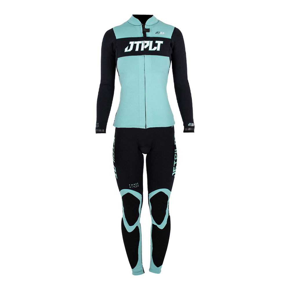 Комплект гидрокостюм и гидрокуртка JetPilot RX Black/Teal, M