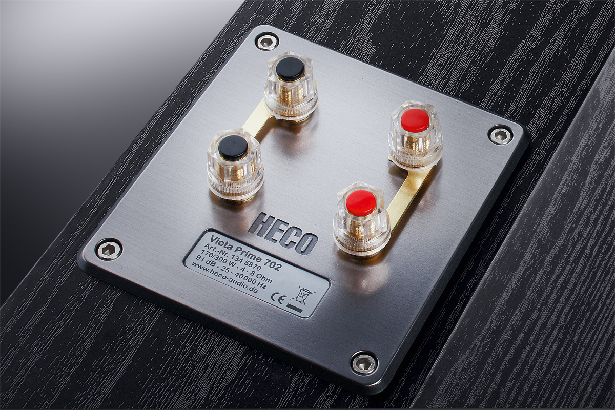 Напольня акустика HECO Victa Prime 702, Black