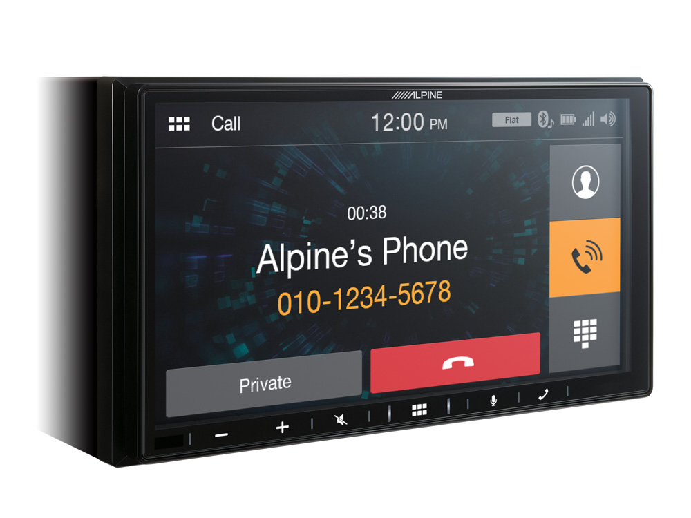 Цифровой медиа-ресивер с Apple CarPlay и Android Auto ALPINE iLX-W650BT