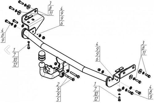 Купить фаркоп hyundai solaris 2010-2017, kia rio iii 2011-2017 - 90910-a motodor по цене 11 340 р. Низкие цены. Большой выбор. Доставка по всей России. Интернет-магазин в Москве. Только положительные отзывы!