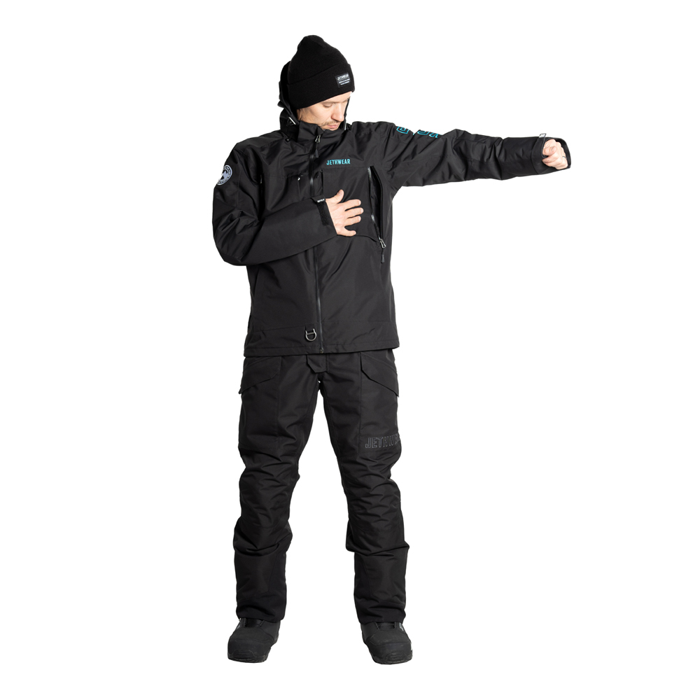 Куртка Jethwear Crisp с утеплителем Black/Blue, XXL