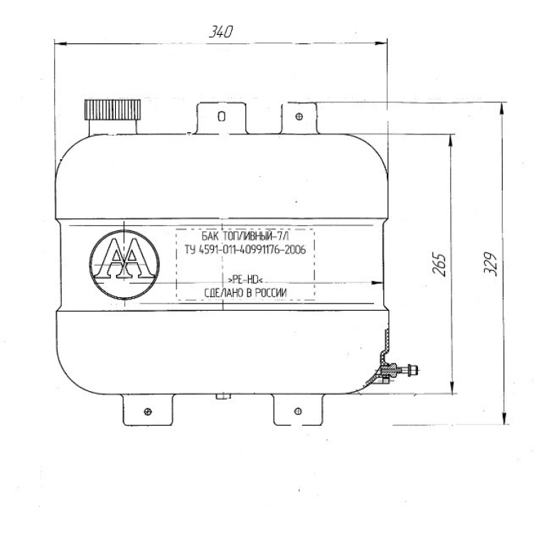 Купить бак топливный бт7-ш сб. 290 7,5л планар отопитель по цене 2 350 р. Низкие цены. Большой выбор. Доставка по всей России. Интернет-магазин в Москве. Только положительные отзывы!
