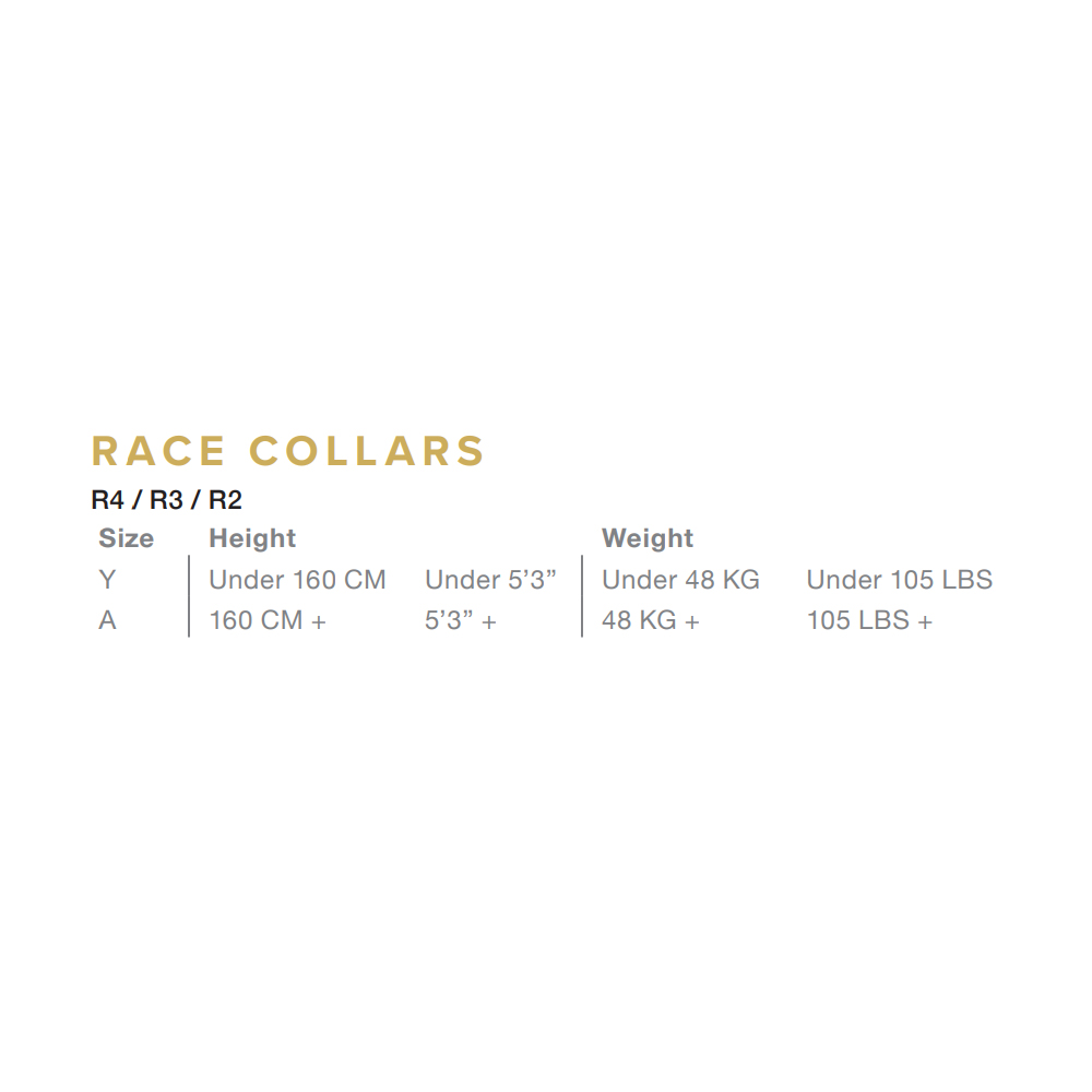 Защита шеи EVS Race R4 Black, Adult