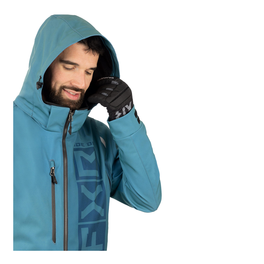 Комбинезон FXR Helium с утеплителем Steel/Dark Steel, S