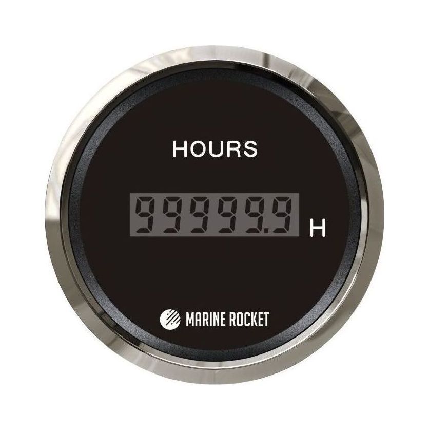 Купить счетчик моточасов цифровой 0-99999, 9 ч., черный циферблат, нержавеющий ободок, д. 52 мм, marine rocket по цене 2 376 р. Низкие цены. Большой выбор. Доставка по всей России. Интернет-магазин в Москве. Только положительные отзывы!