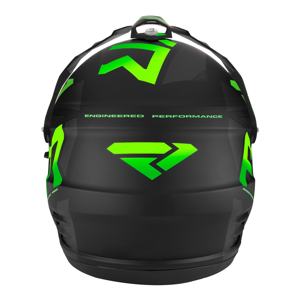 Шлем FXR Torque X Team с подогревом Black/Lime, 2XL