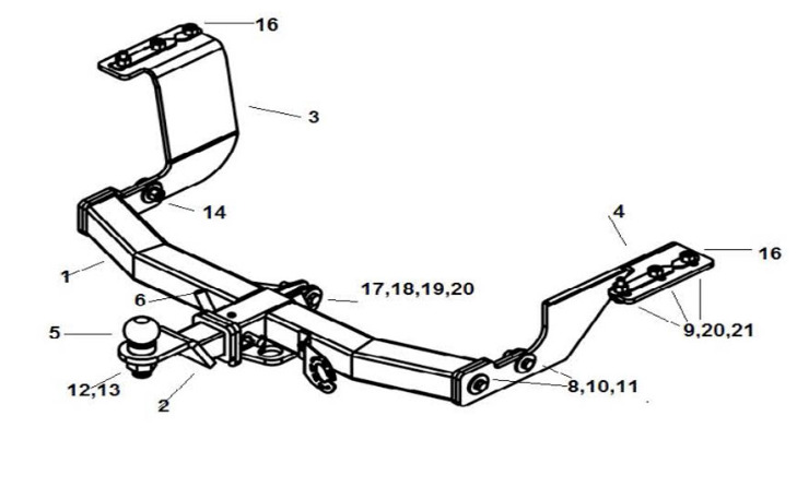 Купить фаркоп haval h6 2014-2020 - fa 0240-e бизон по цене 14 199 р. Низкие цены. Большой выбор. Доставка по всей России. Интернет-магазин в Москве. Только положительные отзывы!