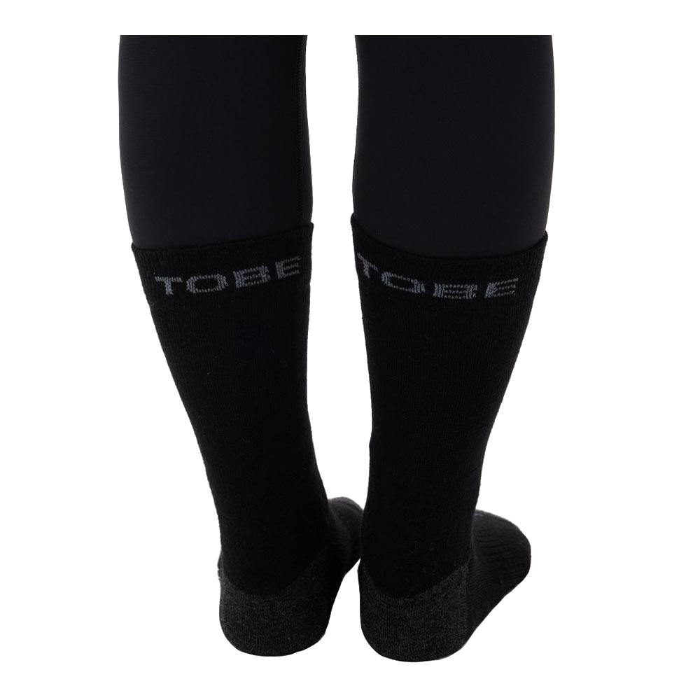 Носки Tobe Ferox Merino Jet Black, 7-10, Артикул: 400123-001-010