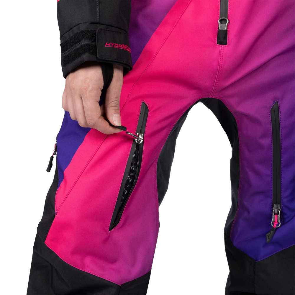 Комбинезон FXR CX без утеплителя Black/Neon Fusion, 4