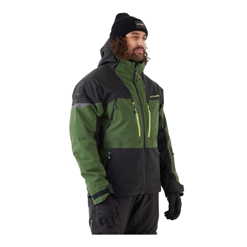 Куртка Tobe Contego 3-в-1 с утеплителем Dark Forest, 2XL