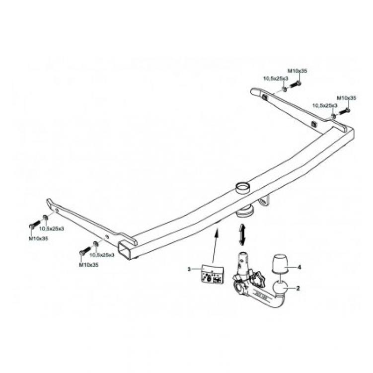 Купить фаркоп volkswagen arteon, t-roc 2017-, audi q3 2019- 305558600001 westfalia по цене  Низкие цены. Большой выбор. Доставка по всей России. Интернет-магазин в Москве. Только положительные отзывы!