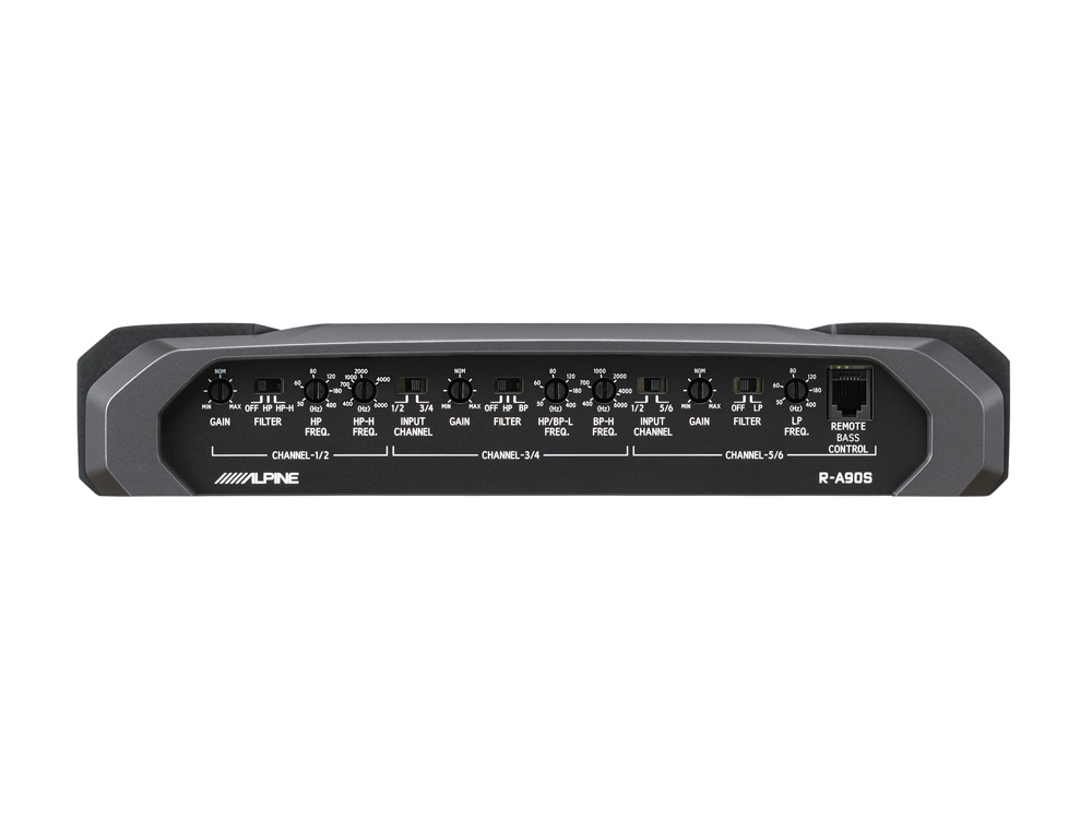 Автомобильный 6-канальный усилитель ALPINE R-A90S