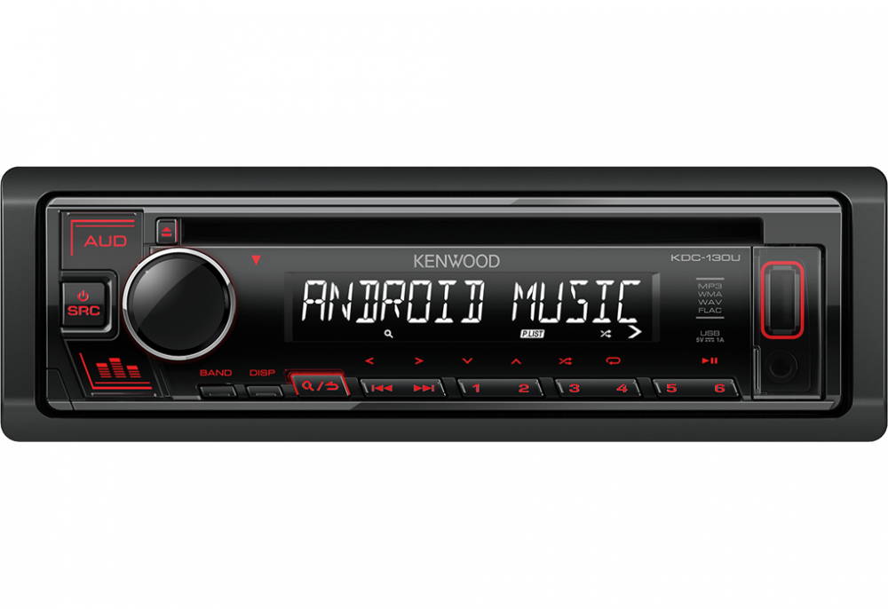 Автомобильный CD-ресивер KENWOOD KDC-130UR