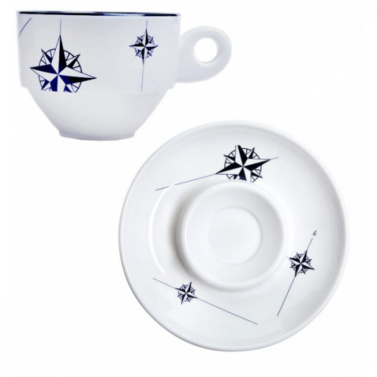 Купить чашка для эспрессо (6,5х4,7 см) с блюдцем «northwind» 6 шт по цене  Низкие цены. Большой выбор. Доставка по всей России. Интернет-магазин в Москве. Только положительные отзывы!
