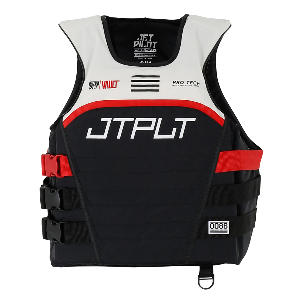 Жилет спасательный JetPilot RX Vault Protech S/E Vest Black /White, 2XL