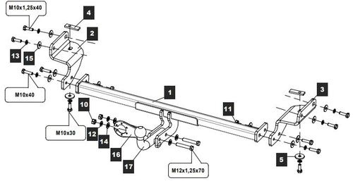 Купить фаркоп kia mohave 2009-2018 - 11.1755.12 балтекс по цене  Низкие цены. Большой выбор. Доставка по всей России. Интернет-магазин в Москве. Только положительные отзывы!