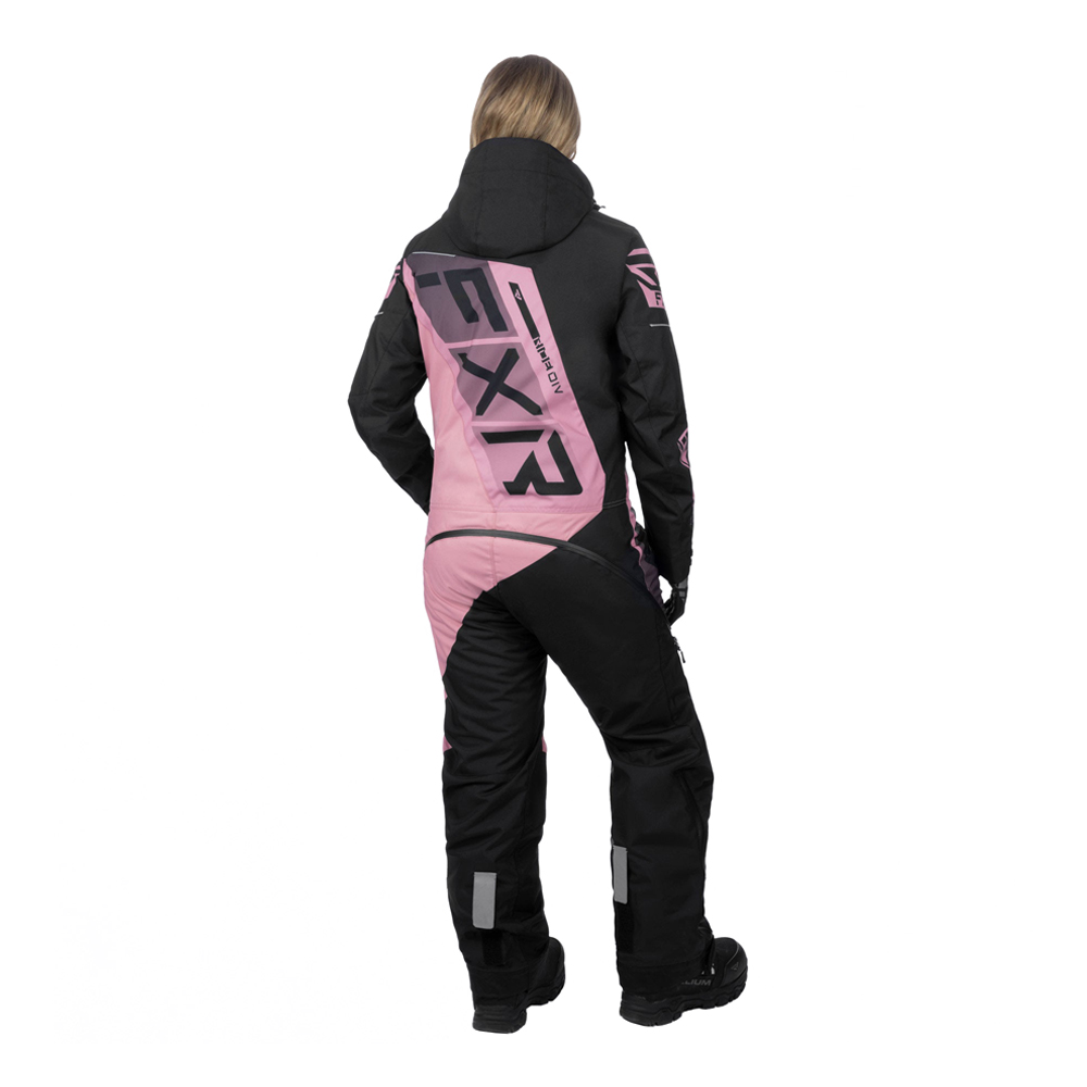 Комбинезон FXR CX F.A.S.T. с утеплителем Black/Dusty Rose, 4