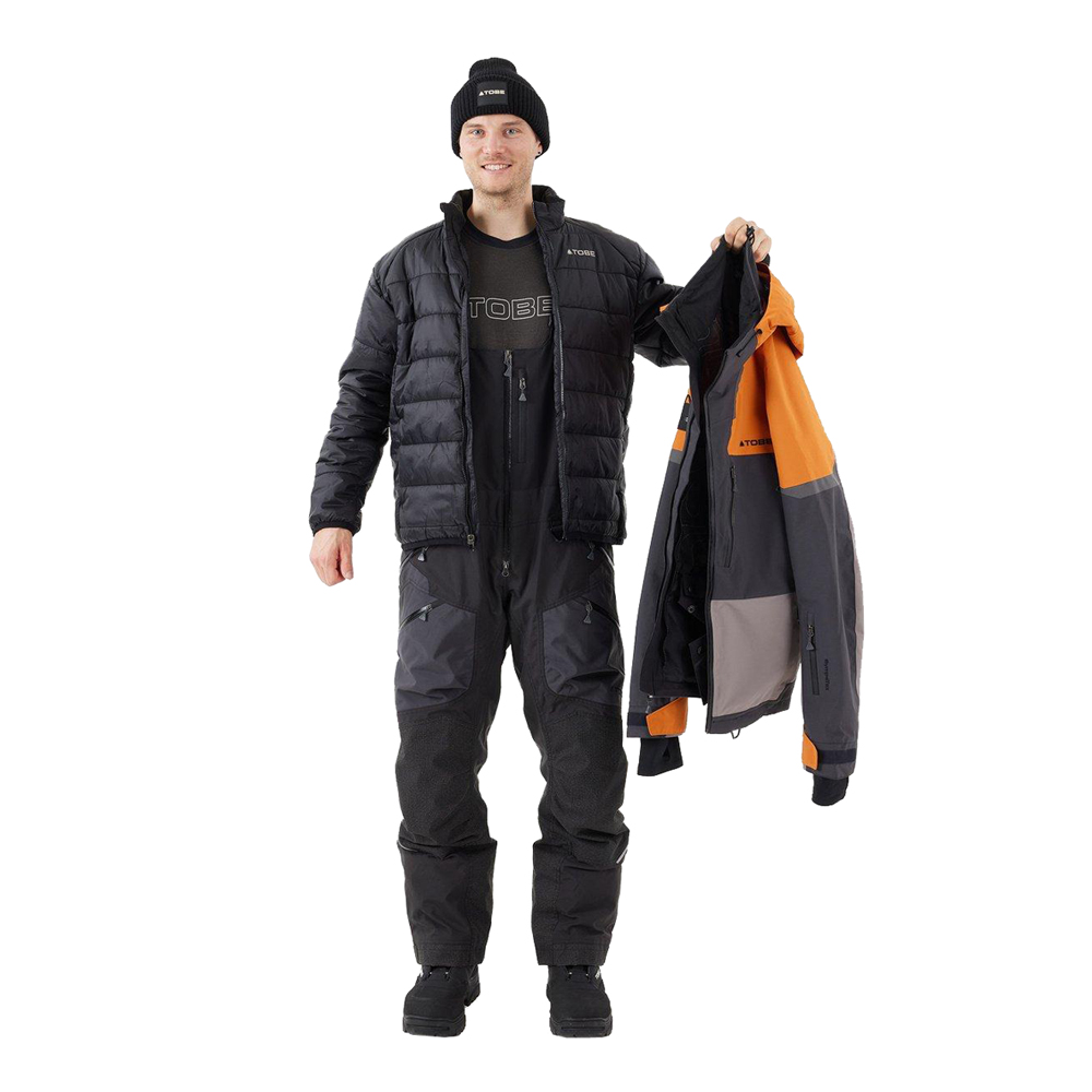 Куртка Tobe Contego 3-в-1 с утеплителем Marmalade, M