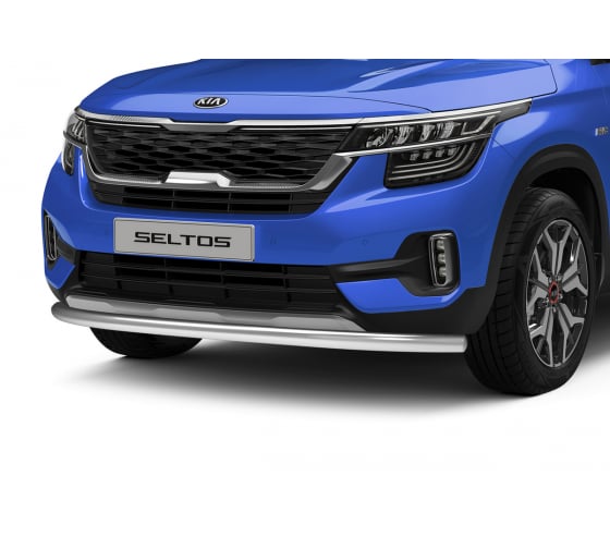 Защита переднего бампера d57 Kia Seltos 2020- (R.2813.001) Rival