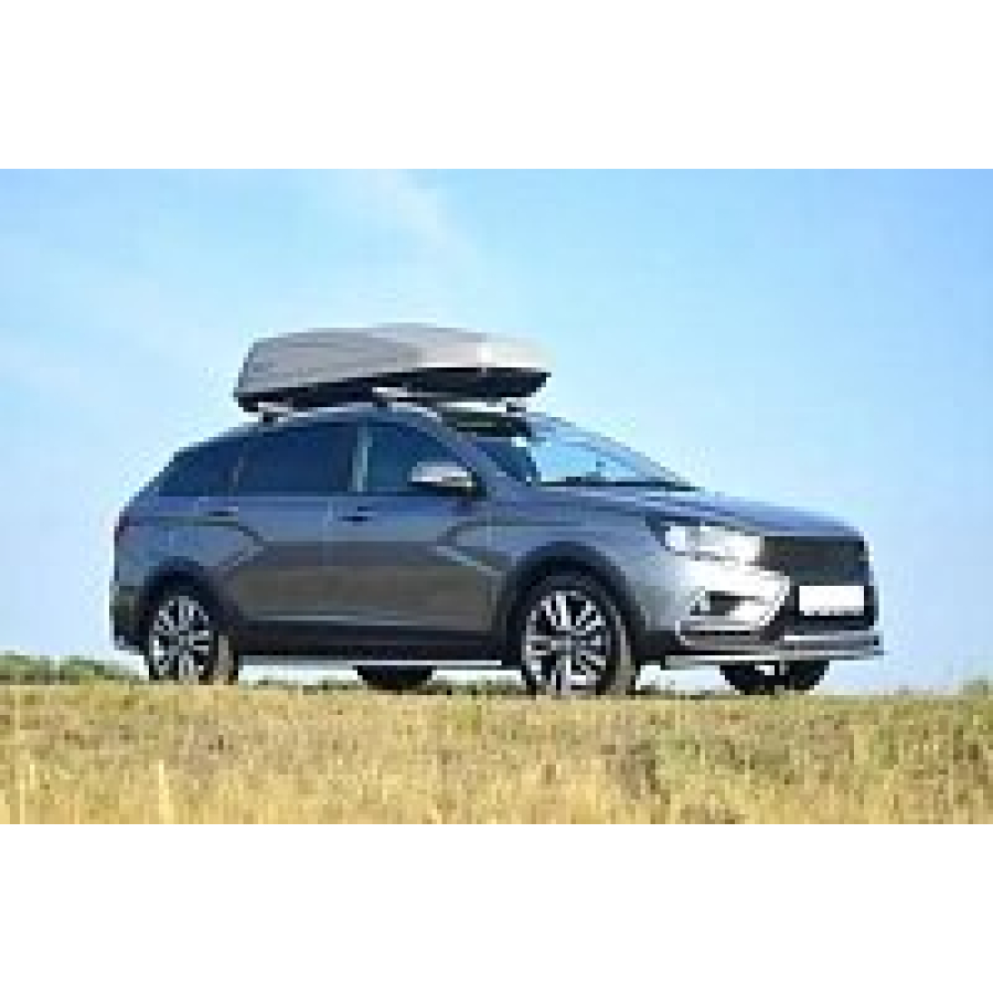 Защита порогов прямая d=51 мм (НПС) Lada Vesta SW Cross 2017-