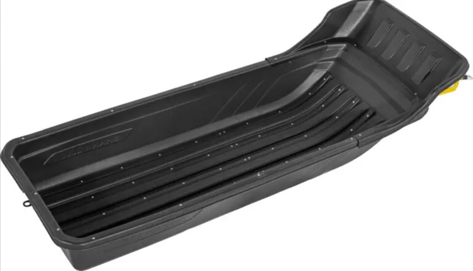 Сани-волокуши Shark 1800+ обвязой отбойником и полозьями сани для снегоходов для снегохода или мотособаки по низкой цене в Москве. Можете купить недорого для мотобуксировщика и в наличии!Всего 14 700 р.