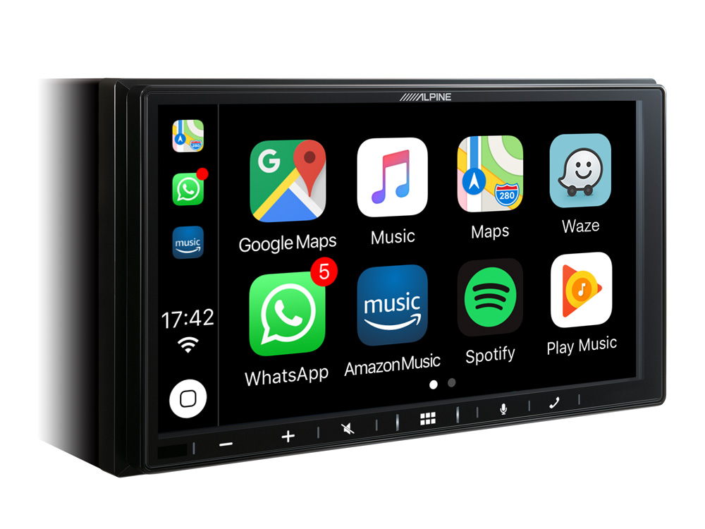 Цифровой медиа-ресивер с Apple CarPlay и Android Auto ALPINE iLX-W650BT