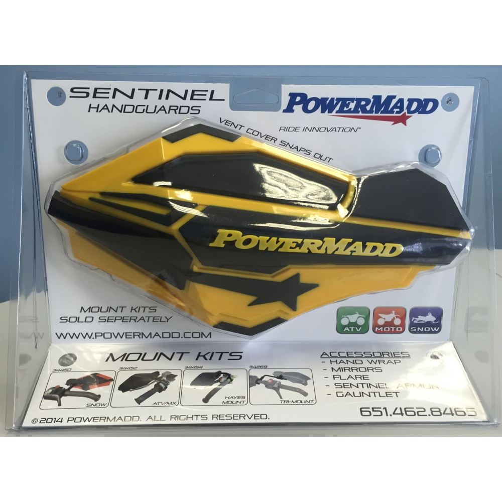 Купить ветровые щитки для квадроцикла "powermadd" серия sentinel, желтый/черный по цене 4 275 р.. Низкие цены. Большой выбор. Доставка по всей России.  Интернет-магазин в Москве. Только положительные отзывы!