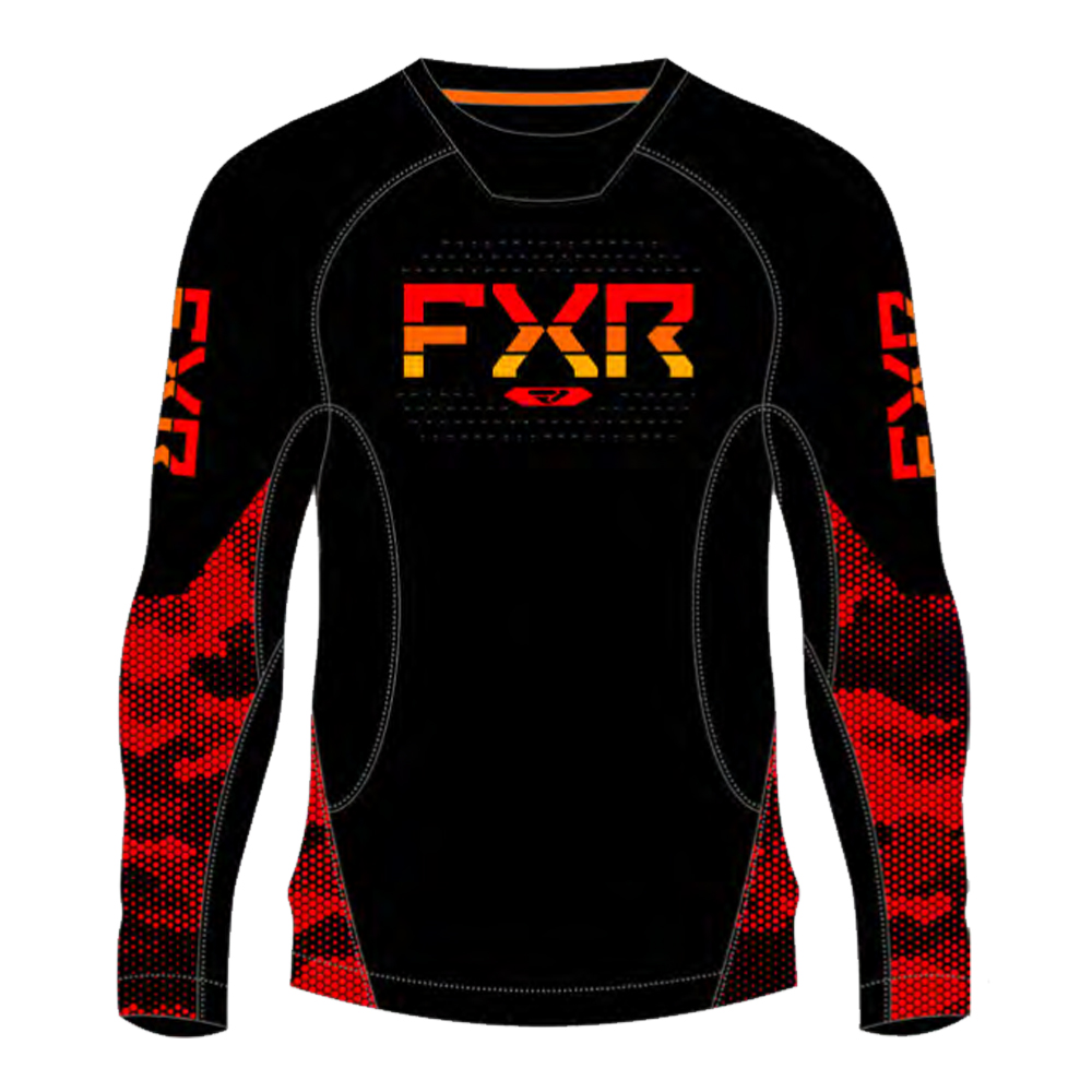 Термокофта FXR Atmosphere Red Hex, L