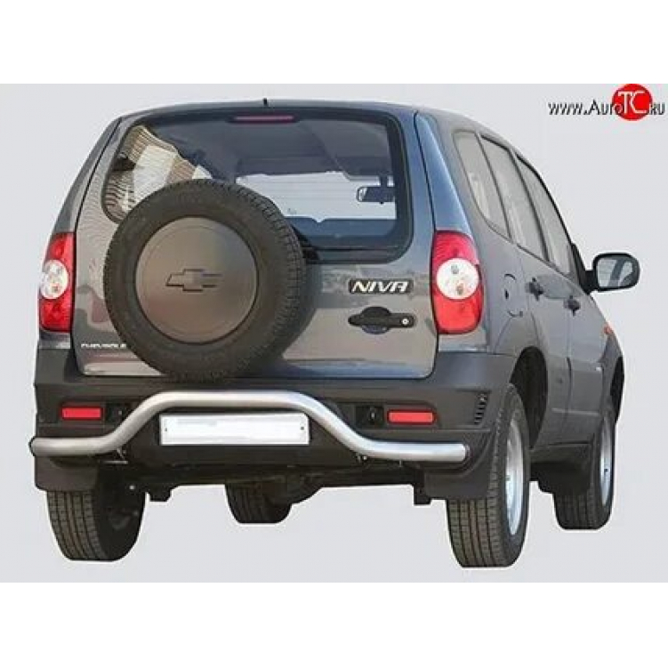 Защита заднего бампера d=63 мм "Волна" ИСКРА (ППК) Chevrolet Niva 2009-2020
