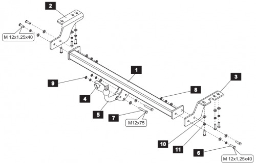 Купить фаркоп toyota hiace, regius ace 2005-2019 - 24.1931.12 балтекс по цене  Низкие цены. Большой выбор. Доставка по всей России. Интернет-магазин в Москве. Только положительные отзывы!