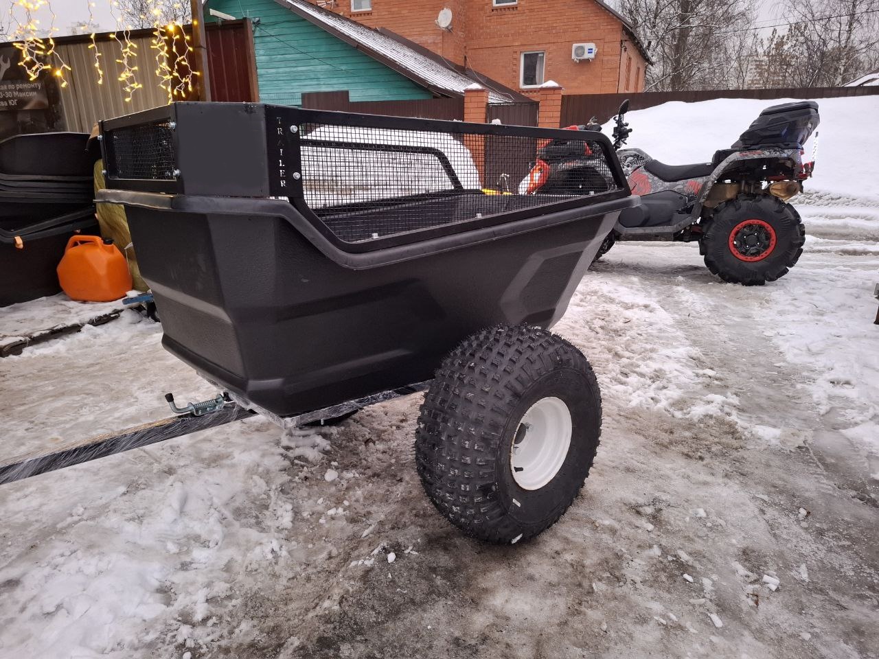 Прицеп для квадроцикла Gorilla Trailer X1500S для квадроцикла ATV по низкой цене в Москве. Можете купить недорого и в наличии!Доставка по России. Всего 52 870 р.