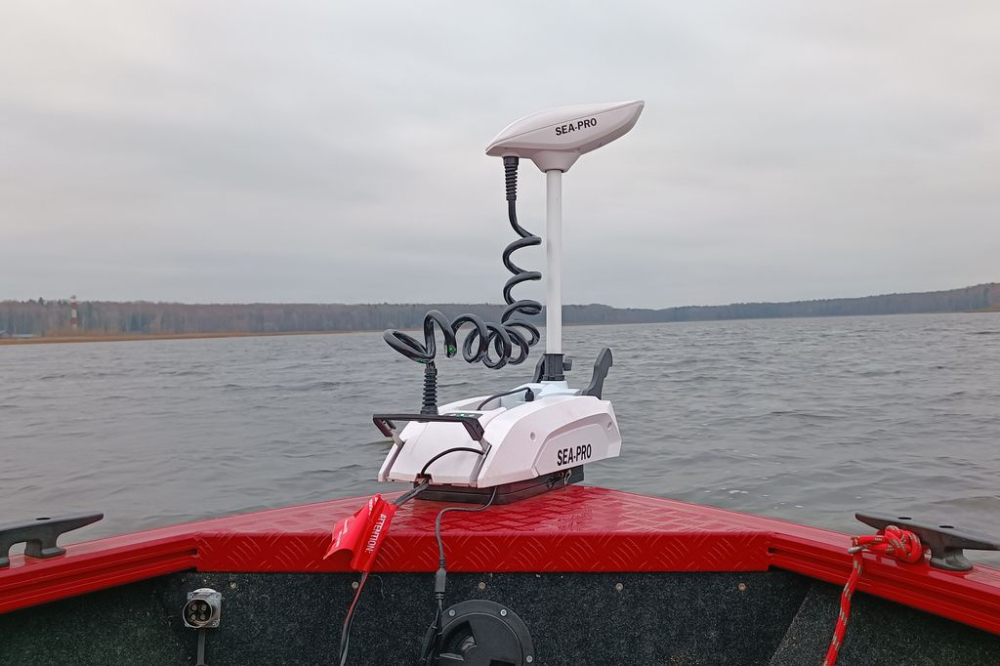 Купить носовой электромотор sea-pro 65l 12v 60" gps белый по цене 110 100 р. в Москве. Официальный дилер! Отзывы и видео с фото. Можете купить недорого в наличии! Низкие цены. Большой выбор. Доставка по всей России. Интернет-магазин в Москве. Только положительные отзывы!
