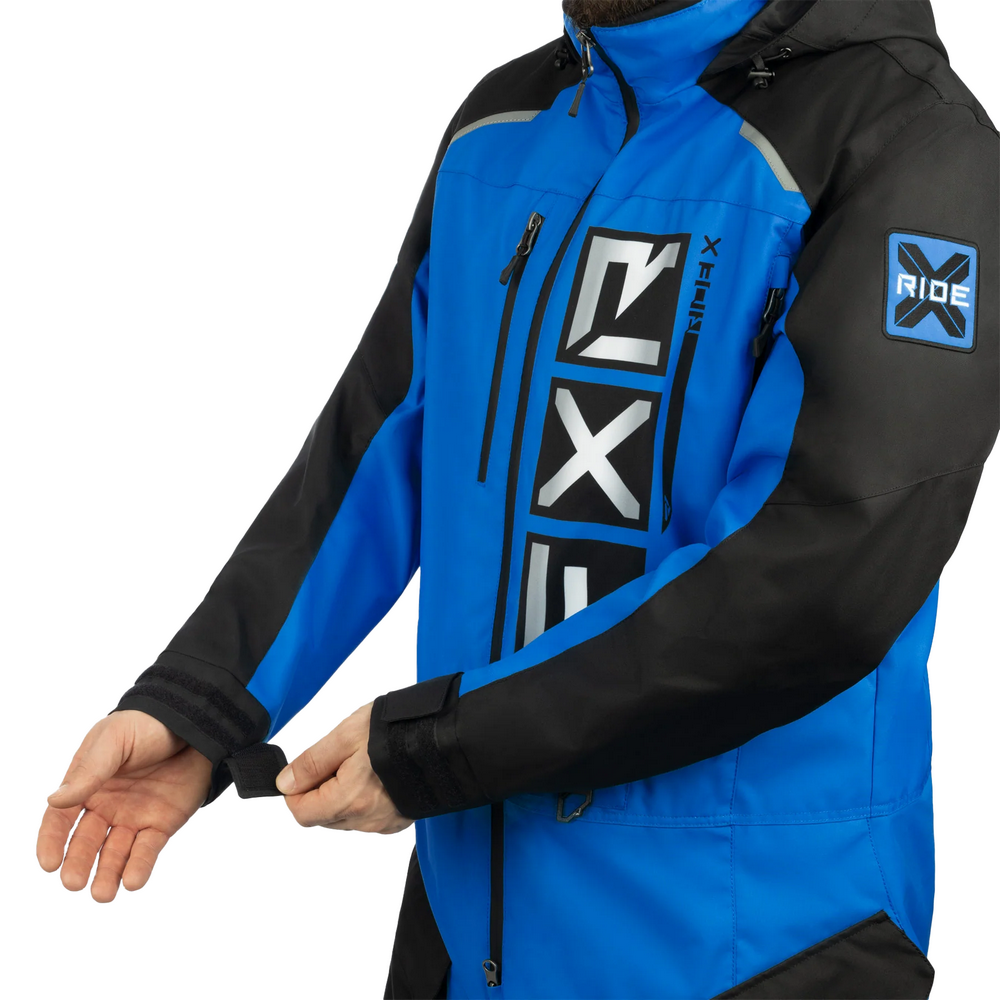 Комбинезон FXR Recruit без утеплителя Black/Blue, S