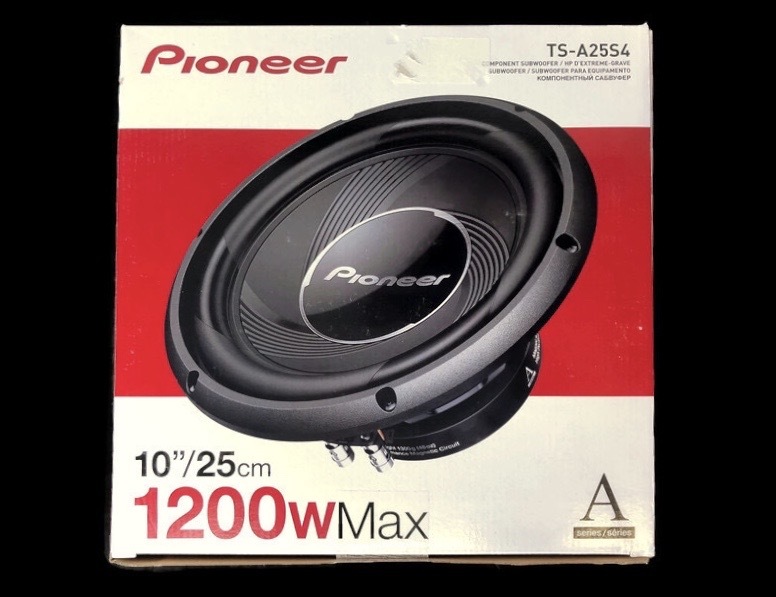 Автомобильный сабвуфер 10” (25 см) PIONEER TS-A25S4
