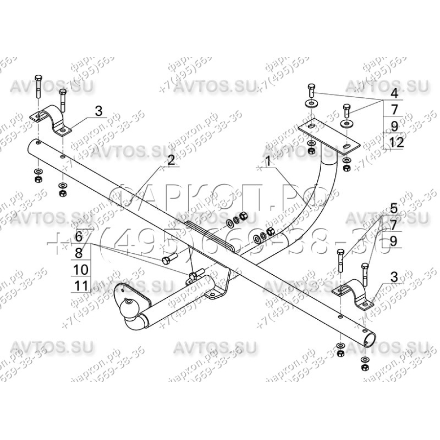 Купить фаркоп lada 4x4, 2121, 21213, 21214, 2131, 2329 1977- vaz-21 avtos по цене 4 276 р. Низкие цены. Большой выбор. Доставка по всей России. Интернет-магазин в Москве. Только положительные отзывы!