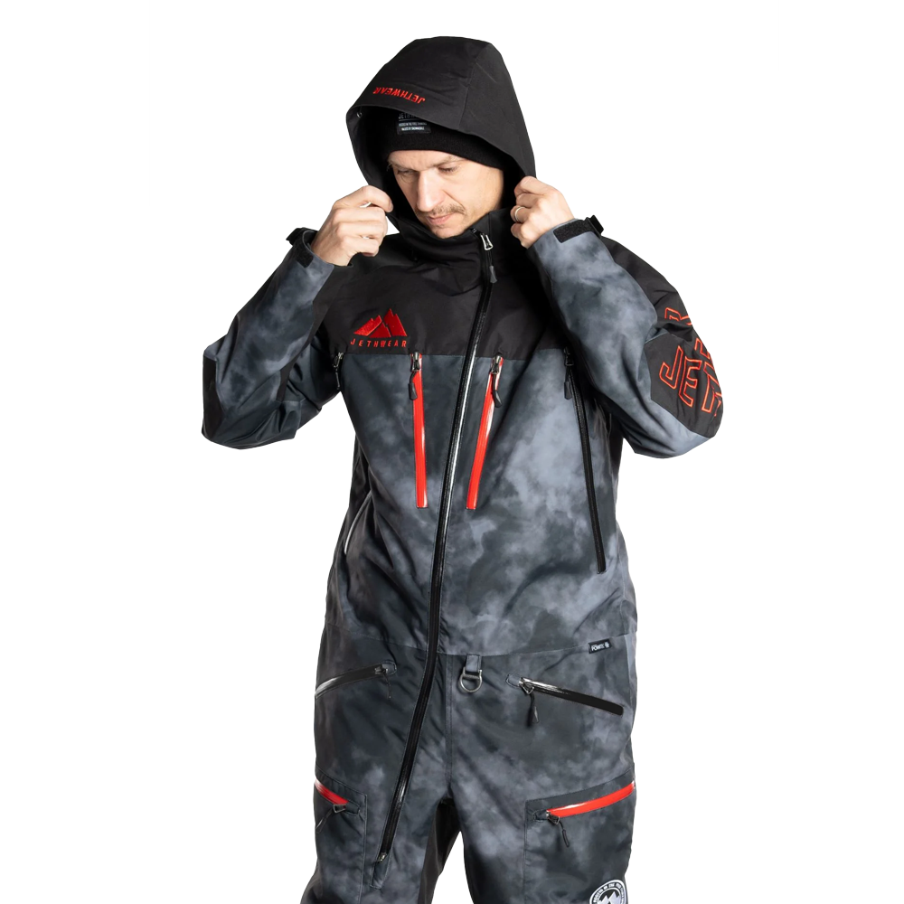 Комбинезон Jethwear The One с утеплителем Dark TieDye, 3XL