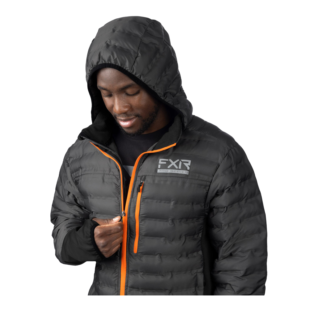 Куртка FXR Podium Hybrid Charcoal/Orange, 2XL